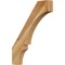 Ekena Millwork 4"W x 26"D x 34"H Balboa Rough Sawn Knee Brace, Western Red Cedar BRC04X26X34BOA00RWR - alternate 1